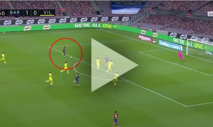 Ansu Fati ŁADUJE DRUGIEGO GOLA z Villarreal! 2-0 [VIDEO]
